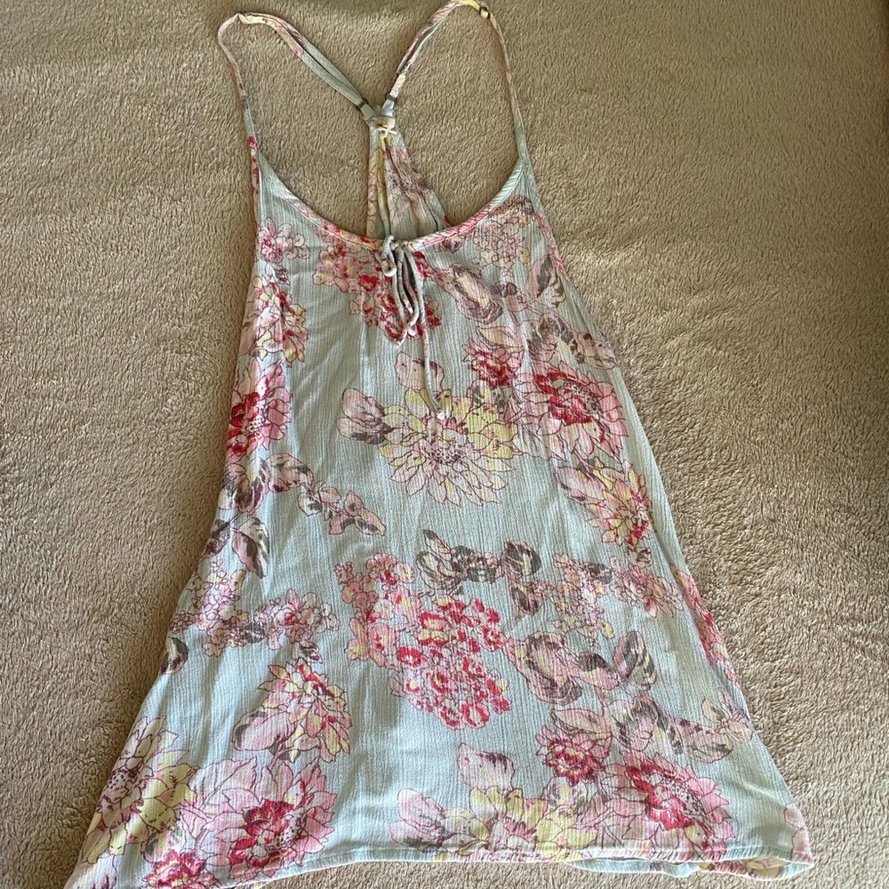 Billabong floral tank top